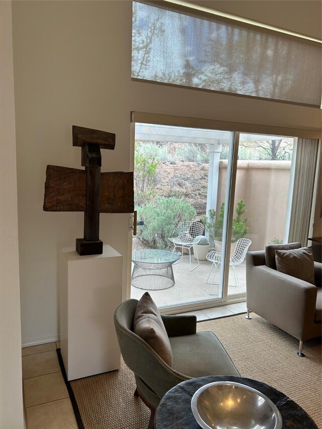 663 Bishops Lodge Rd Unit 71, Santa Fe, NM 87501 - doorway featuring tile patterned flooring and healthy amount of natural light