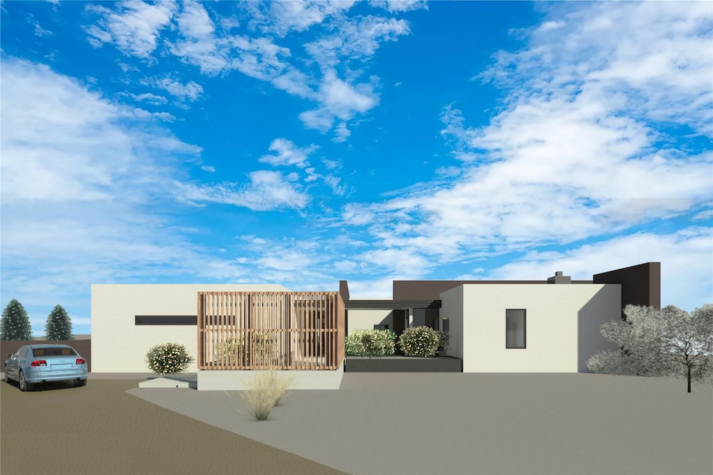 2 Silver Mesa Plz, Santa Fe, NM 87506 - view of front of property with stucco siding