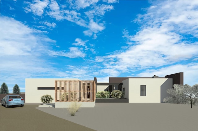 2 Silver Mesa Plz, Santa Fe, NM 87506 - view of front of property with stucco siding