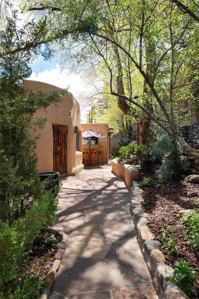 942 Canyon Unit A & B, Santa Fe, NM 87501 - view of patio