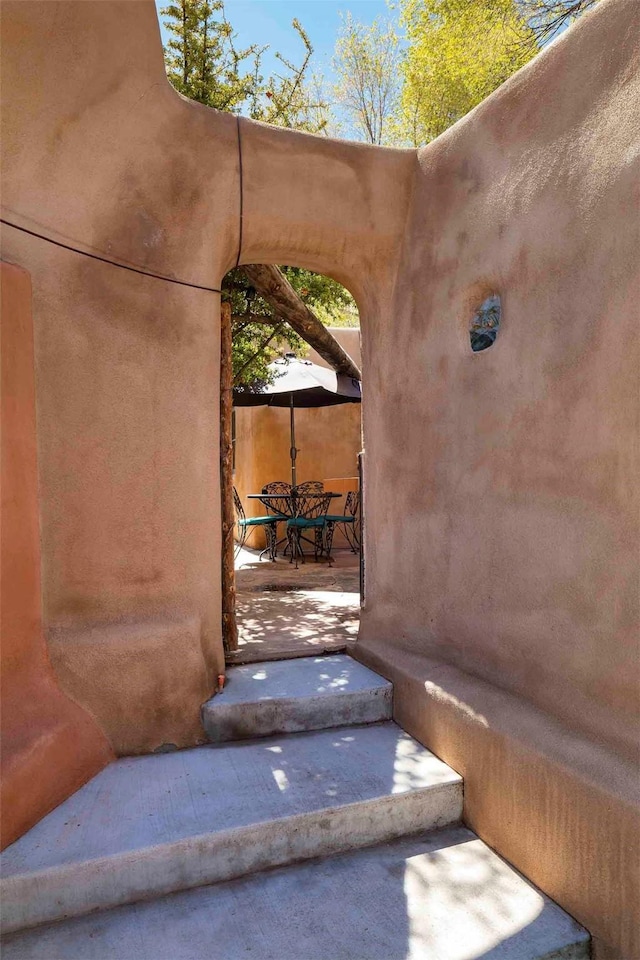 942 Canyon Unit A & B, Santa Fe, NM 87501 - view of doorway to property