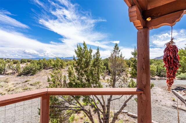 100 Rancho Alegre, Santa Fe, NM 87508 - exterior space featuring a mountain view