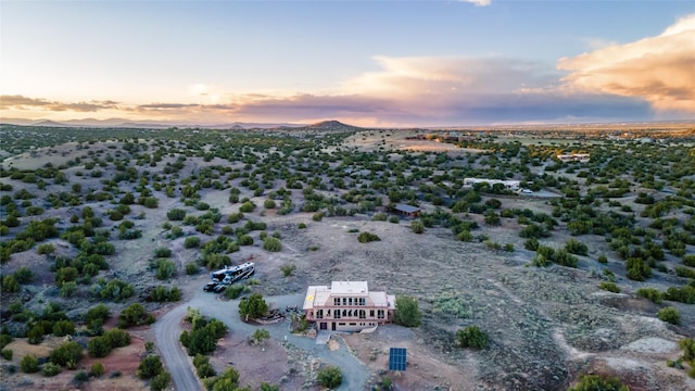 100 Rancho Alegre, Santa Fe, NM 87508 - view from above of property featuring a mountain backdrop