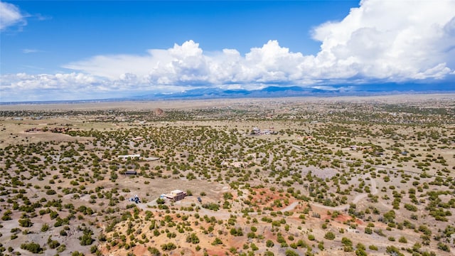 100 Rancho Alegre, Santa Fe, NM 87508 - view of rural area with a desert landscape and a mountainous background