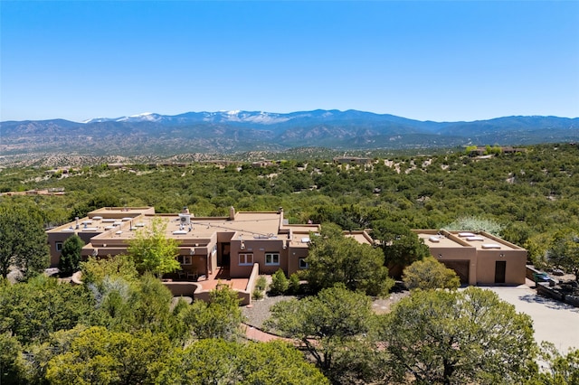 20 San Juan Ranch Rd, Santa Fe, NM 87506 - view of mountain background with a forest
