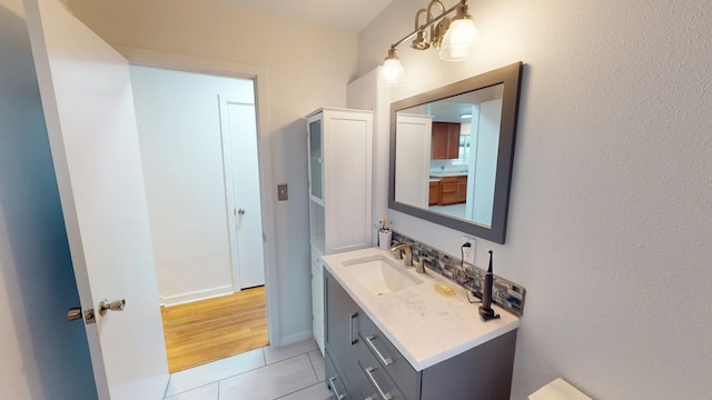 2935 Arizona, Los Alamos, NM 87544 - bathroom featuring tile patterned floors and vanity