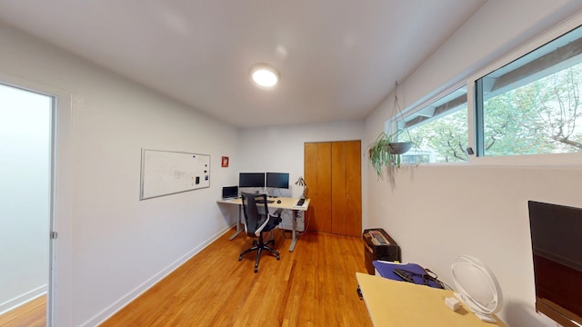 2935 Arizona, Los Alamos, NM 87544 - office space with wood finished floors, healthy amount of natural light, and baseboards