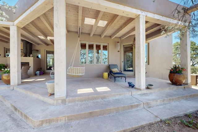 36 Green Meadow Loop, Santa Fe, NM 87506 - view of patio / terrace