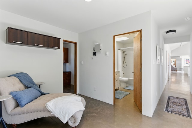 34 Ranch Rd, Lamy, NM 87540 - sitting room featuring finished concrete floors