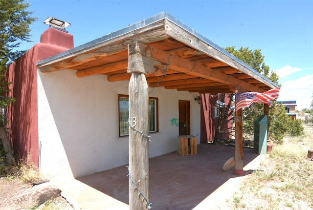 13 Los Amigos, Espanola, NM 87532 - view of patio