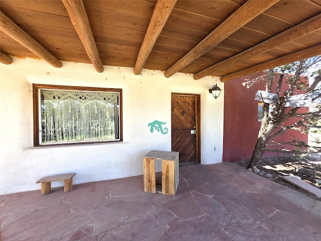 13 Los Amigos, Espanola, NM 87532 - property entrance featuring stucco siding