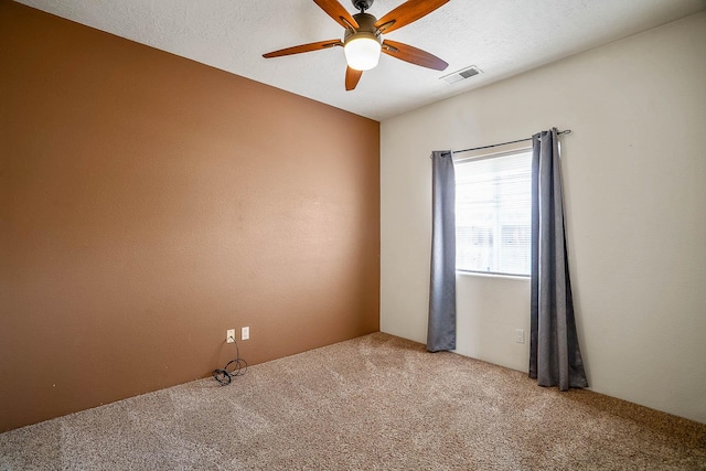 1455 Santiago Loop, Santa Fe, NM 87507 - carpeted spare room featuring ceiling fan