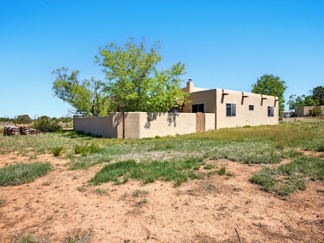 54 Encantado Loop, Santa Fe, NM 87508 - view of yard