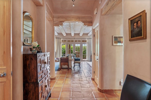 3101 Old Pecos Trl Unit 690, Santa Fe, NM 87505 - corridor with light tile patterned floors