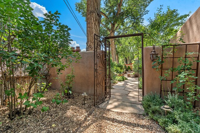 127 County Road 84, Santa Fe, NM 87506 - gate featuring fence
