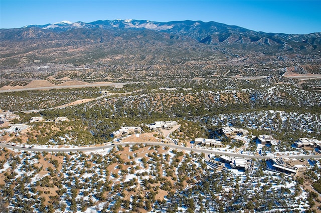 3289 Monte Sereno, Santa Fe, NM 87506 - aerial view of property's location featuring mountains
