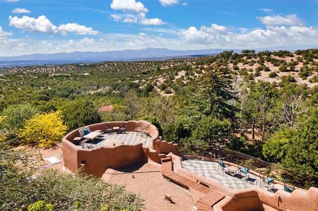 17 Tano W, Santa Fe, NM 87506 - drone / aerial view of a mountainous background
