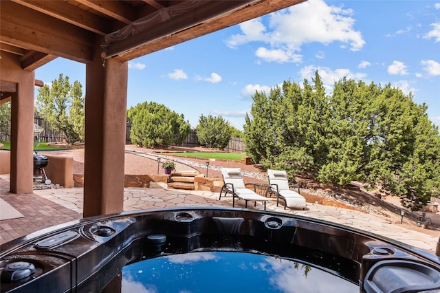 2 Tierra Grande, Santa Fe, NM 87506 - view of patio / terrace