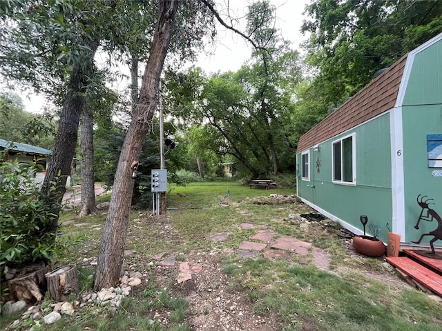 6 Rainbow Trout Ln, Pecos, NM 87552 - view of yard