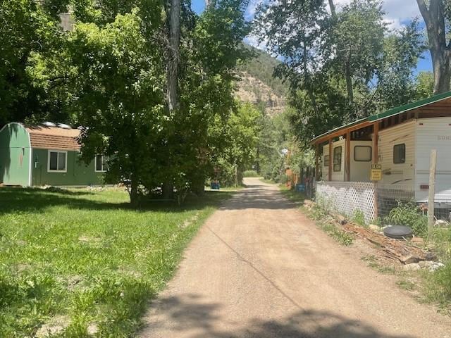 6 Rainbow Trout Ln, Pecos, NM 87552 - view of road