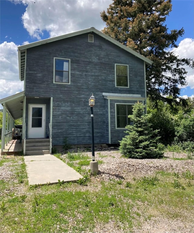421 Maple Ave, Chama, NM 87520 - back of house featuring a patio