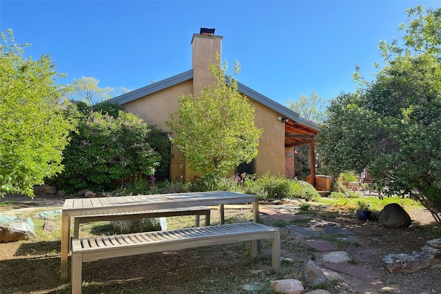 1330 Cerro Gordo Unit F, Santa Fe, NM 87501 - view of yard