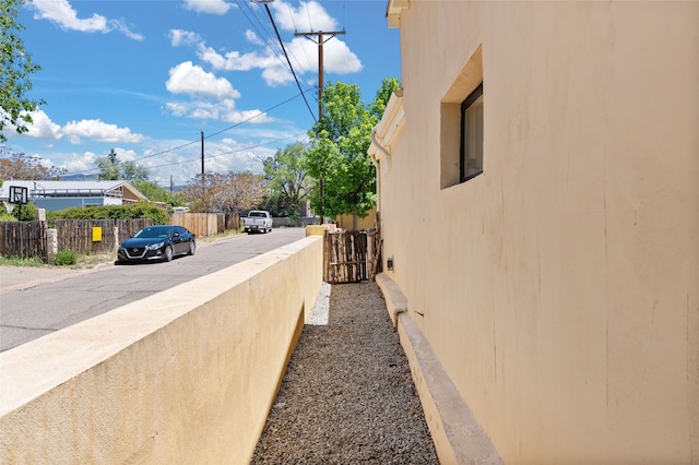 824 Dunlap St Unit A, Santa Fe, NM 87501 - view of side of property