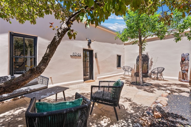 824 Dunlap St Unit A, Santa Fe, NM 87501 - view of patio / terrace