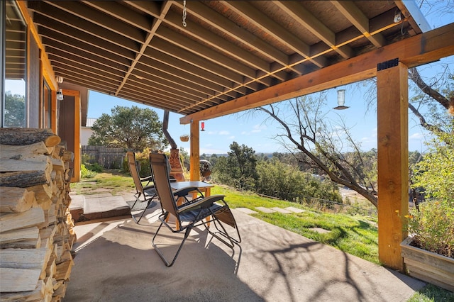 1043 Cheyenne, Los Alamos, NM 87544 - view of patio / terrace