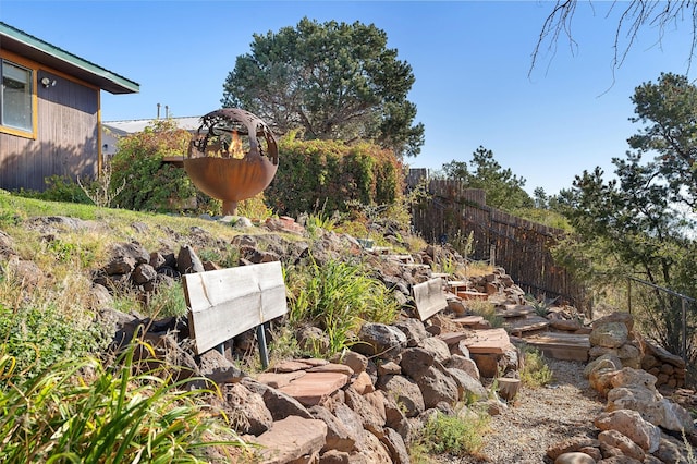 1043 Cheyenne, Los Alamos, NM 87544 - view of yard