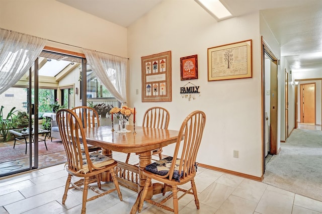 444 Aragon, White Rock, NM 87547 - dining room with baseboards