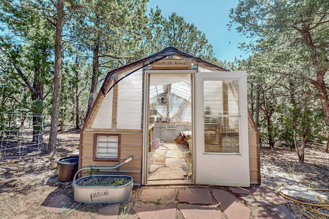 76 Los Altos De Cicuye, Pecos, NM 87552 - view of greenhouse