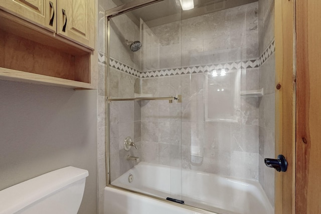 5 La Aguapa, Sandia Park, NM 87047 - full bath with toilet and enclosed tub / shower combo