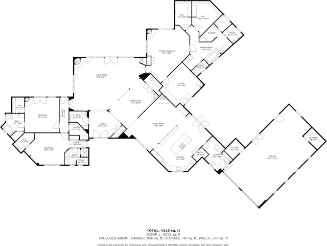 1050 Sierra Del Norte, Santa Fe, NM 87501 - home floor plan