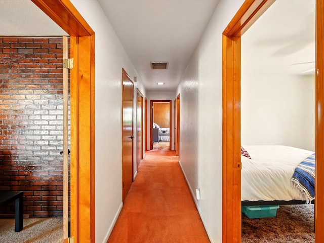 707 Middle San Pedro Rd, Espanola, NM 87532 - corridor with carpet and baseboards