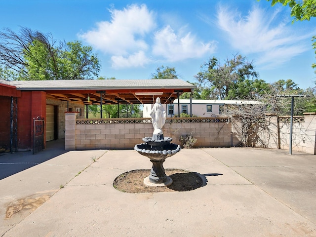 707 Middle San Pedro Rd, Espanola, NM 87532 - view of patio / terrace