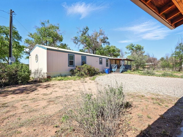 707 Middle San Pedro Rd, Espanola, NM 87532 - view of back of property