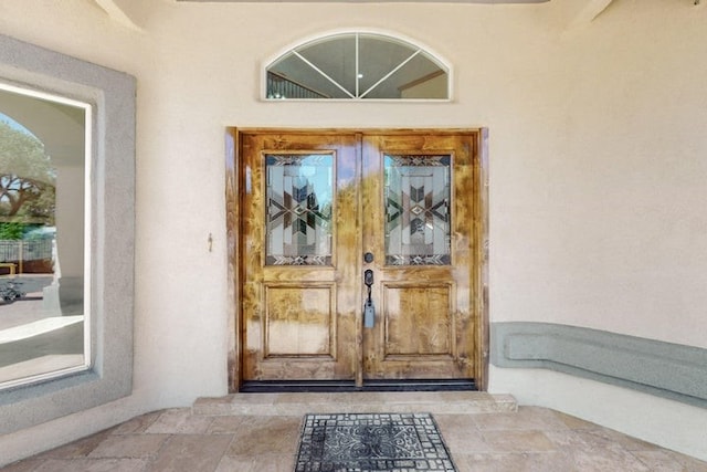 1521 Lakeview Rd SW, Albuquerque, NM 87105 - property entrance with stucco siding