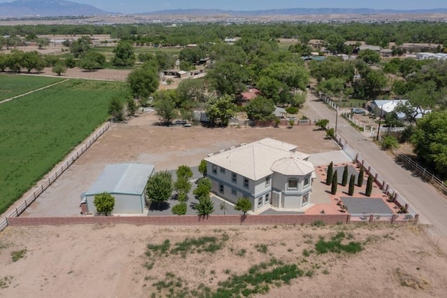 1521 Lakeview Rd SW, Albuquerque, NM 87105 - aerial view of property and surrounding area