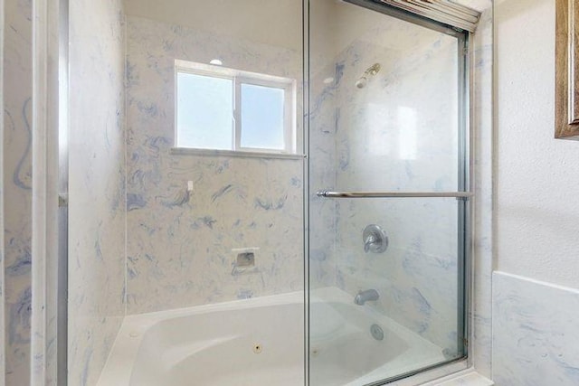 1521 Lakeview Rd SW, Albuquerque, NM 87105 - full bathroom with combined bath / shower with glass door