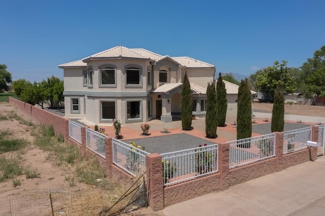 1521 Lakeview Rd SW, Albuquerque, NM 87105 - mediterranean / spanish home with stucco siding