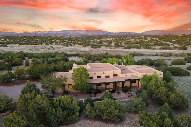20 Rising Moon, Santa Fe, NM 87506 - view from above of property featuring a mountain backdrop