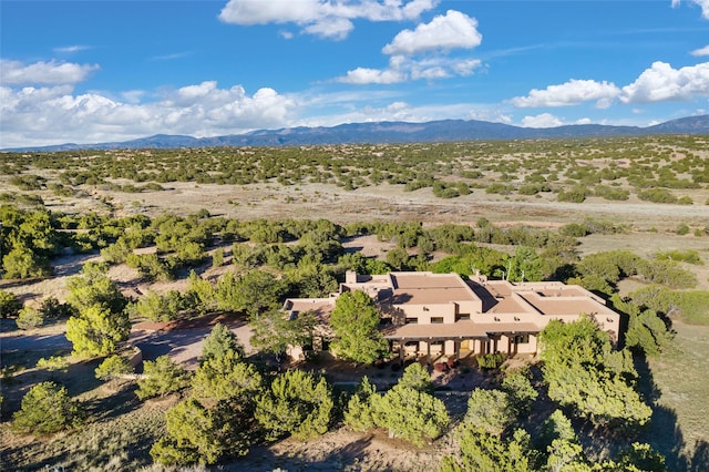 20 Rising Moon, Santa Fe, NM 87506 - aerial overview of property's location featuring a mountain backdrop
