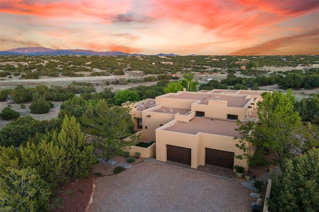 20 Rising Moon, Santa Fe, NM 87506 - view from above of property featuring a mountain backdrop