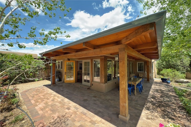 559 Camino Del Monte Sol, Santa Fe, NM 87505 - view of patio / terrace
