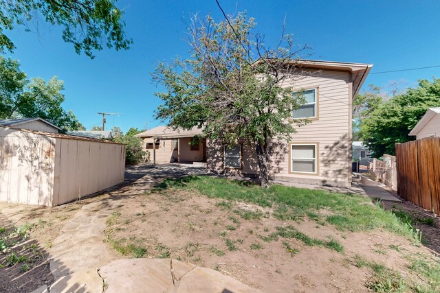 1765 38th St, Los Alamos, NM 87544 - view of rear view of house