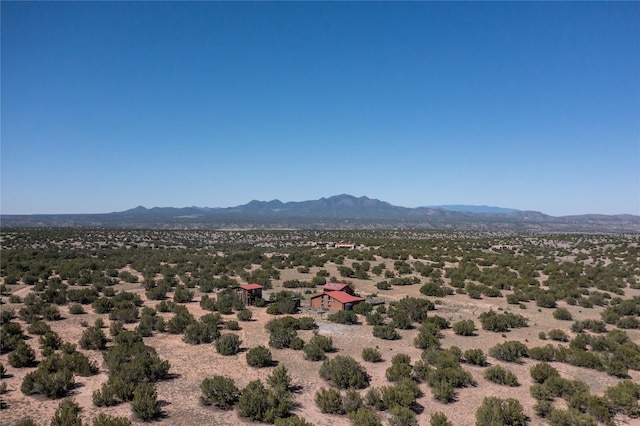 208A Camino Los Abuelos, Santa Fe, NM 87508 - view of mountain backdrop with a desert landscape