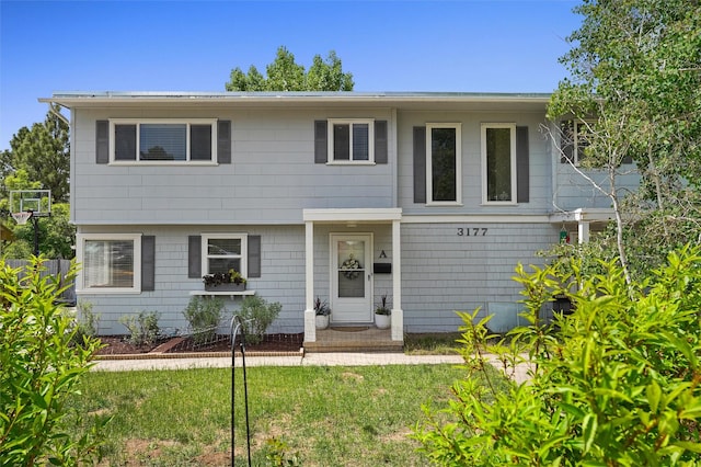 3177 Nickel Unit A, Los Alamos, NM 87544 - view of front facade with a front lawn