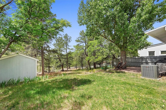 3177 Nickel Unit A, Los Alamos, NM 87544 - view of yard featuring central AC