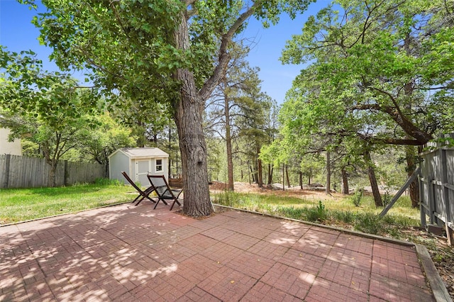 3177 Nickel Unit A, Los Alamos, NM 87544 - fenced backyard featuring a patio
